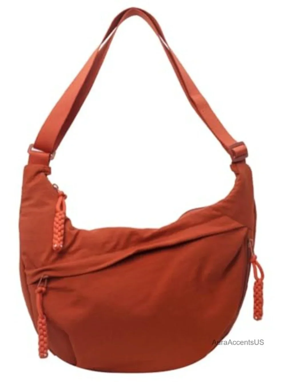 Waterproof Nylon Hobo Bag Crescent Shoulder Crossbody Ladies Purse Retro